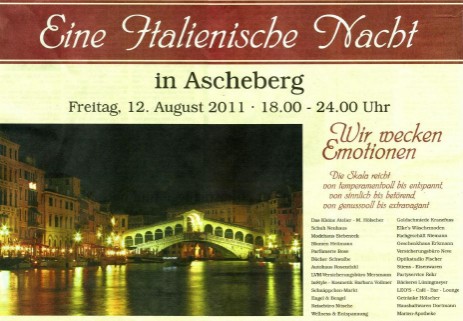 2011-08-12 WN Eine Italienische Nacht in Ascheberg