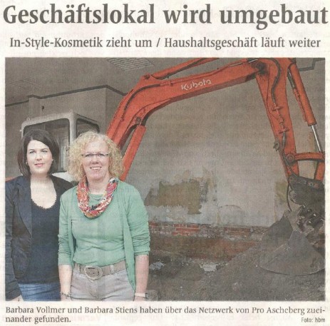 2012-06-29 WN Geschäftslokal wird umgebaut - InStylekosmetik zieht um